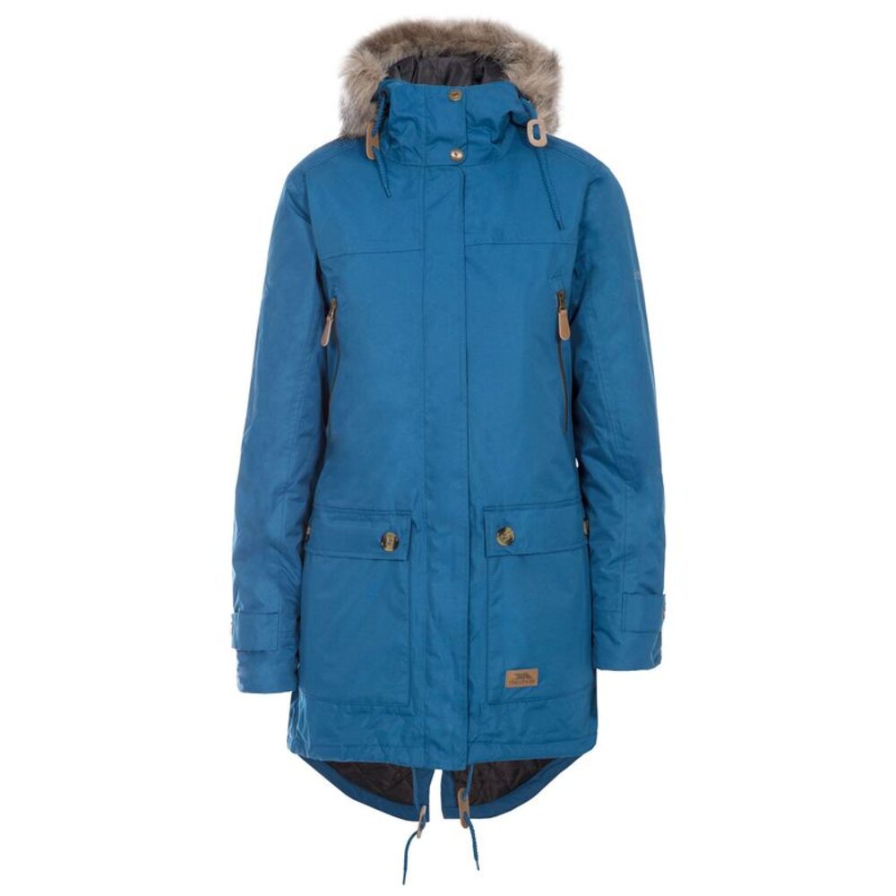 Trespass Womens/Ladies Clea Waterproof Parka / Indigo